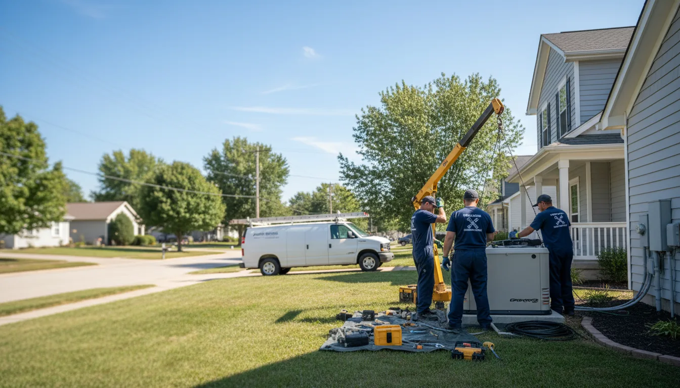 Generator Installation in Vaughan, MS near me